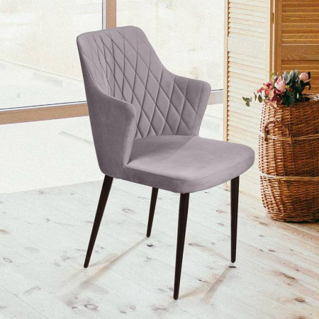 Стул HUNT (HUNT LIGHT GREY VL08 BK VD)